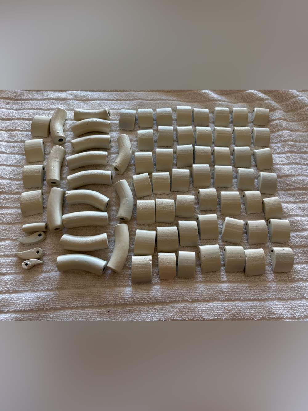 Lot of 70 Grecian Ceramic Beads As Is
Crafts DIY jewelry Supplies macramé